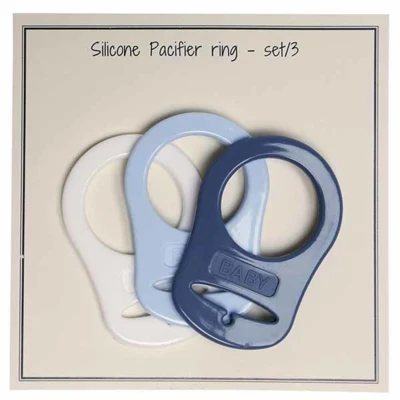 Go Handmade Silikone Suttekæde Adapter 3 stk Mix